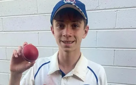 Teenage cricketer dies after being struck by a ball in Melbourne