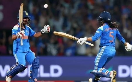 Harmanpreet Kaur's dismissal in the knockout match