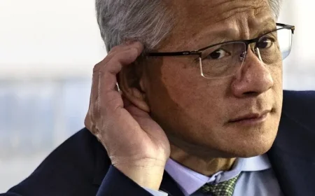 Nvidia’s Huang dismisses China AI chip concerns