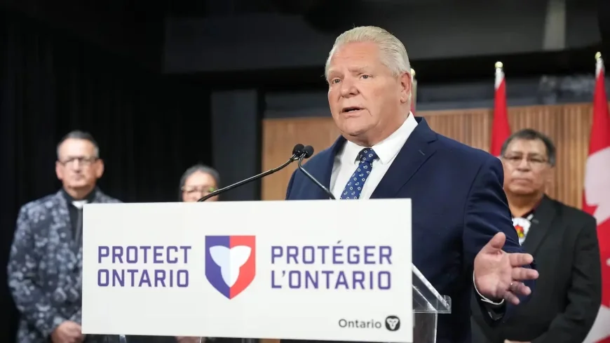 Doug Ford demands apology from US ambassador after anti-tariff