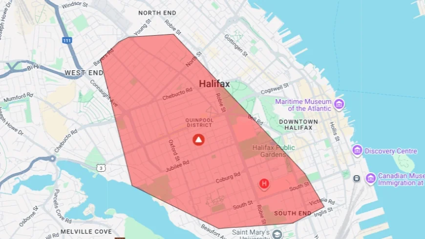 Thousands in Halifax in the dark after Friday