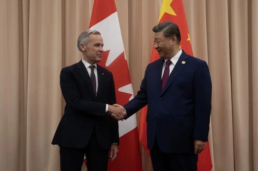 Carney-Xi meeting marks shift in Canada-China ties.
