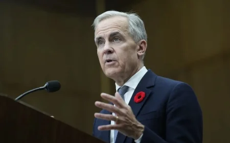 Carney wraps up Asia trip with first federal budget