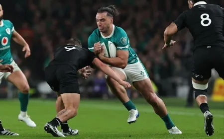 How to Watch Ireland vs. New Zealand: TV Channel & Time