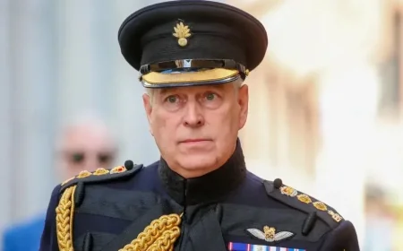 The minister said the king would strip Andrew of his last military title