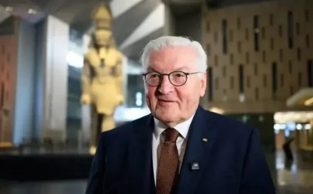 German President Sees Signs of Hope in Middle East