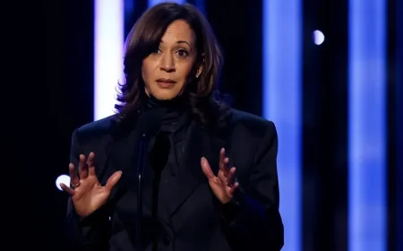 Kamala Harris explains how not to hear 'no'