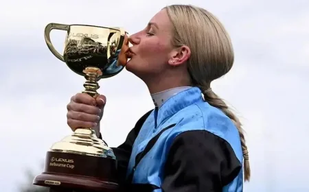 Melham Makes History Riding Half Yours to Melbourne Cup Win