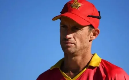 Zimbabwe Cricketer Williams Fired Over Drug Addiction Allegations