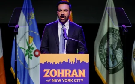 Sadiq Khan Praises NYC’s New Mayor, Calling It a Win for Hope