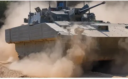 TheBritish Army has announced the delivery of Ajax armored