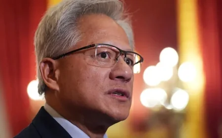 Nvidias Jensen Huang softens his China will win the AI race
