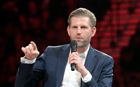 Eric Trump says 'If Bitcoin falls so will the Pentagon