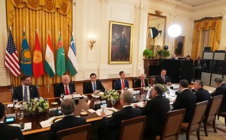 Trump hosts Central Asian leaders, US eyes rare earth metal