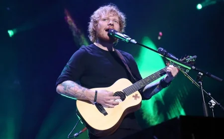 Ed Sheeran took partial credit for a move to overhaul music education in England.