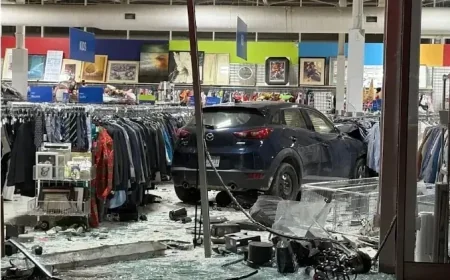 Man charged after crashing into Salvation Army storefront in Toronto: police