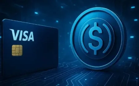 Visa Pilots Launches USDC Payments for Creators and Gig Workers