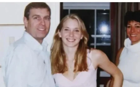 Epstein Email Claims Prince Andrew Pictured with Virginia Giuffre