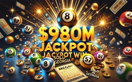 $980M Mega Millions Winning Ticket Sold in Georgia