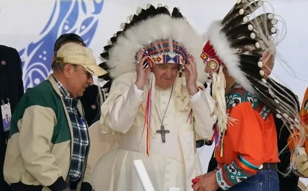 Pope returns 62 artifacts to Indigenous Canadians
