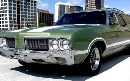 1970 Oldsmobile Muscle Wagon Packs 400 HP