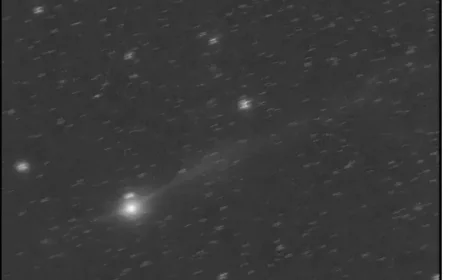 Comet 3I/ATLAS speeds away in Nov 18 livestream