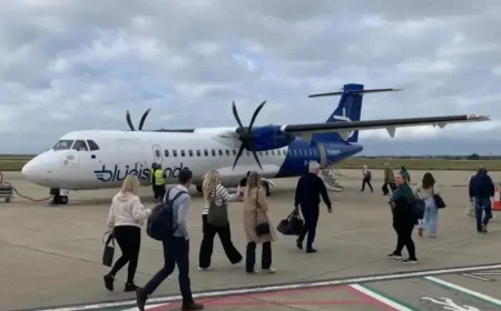 Air transport between the islands was considered essential