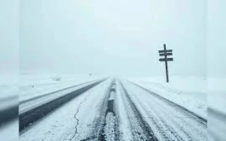 Cold weather warning in force with snow and ice ahead