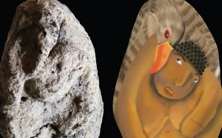 World’s oldest sculpture of a human with an animal found