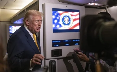 Trump snaps at reporter over Epstein question