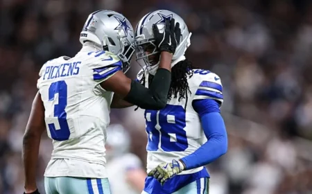 Jones explains Cowboys benching Lamb, Pickens