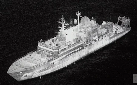 Russian spy ship fires lasers to blind RAF pilots