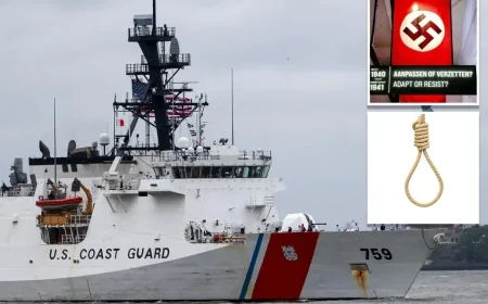 Coast Guard Labels Swastikas, Nooses as Hate Symbols