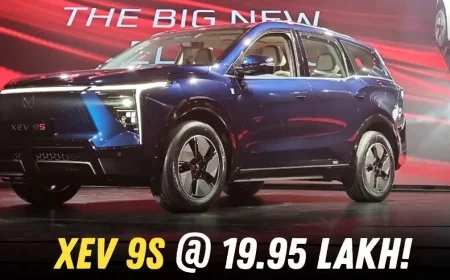 Mahindra Launches XEV 9S Electric SUV at ₹19.95 Lakh
