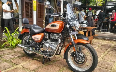Royal Enfield Launches Meteor 350 Sundowner Orange