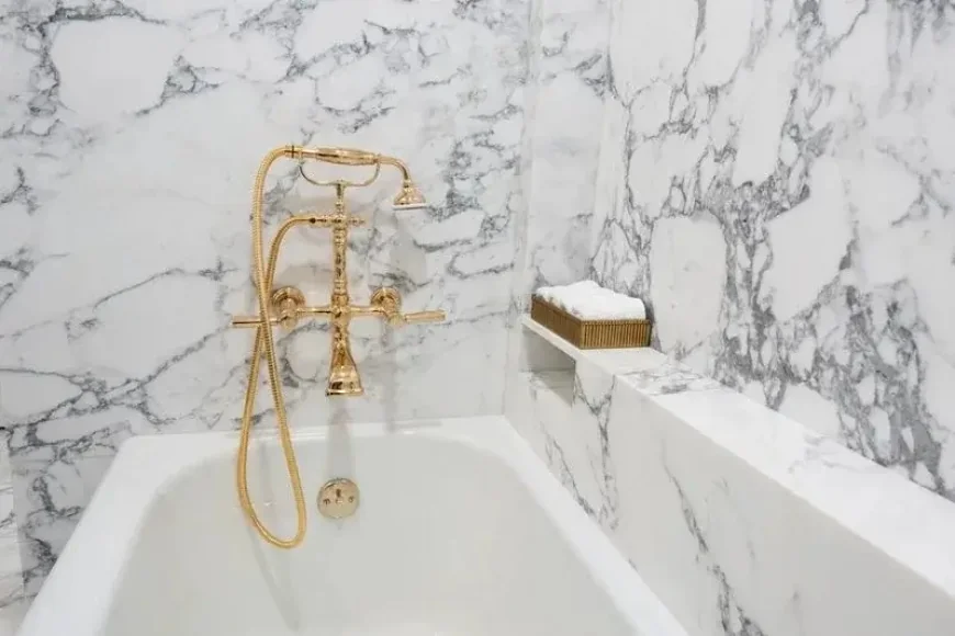 Trump unveils renovated Lincoln bathroom after East Wing demolition