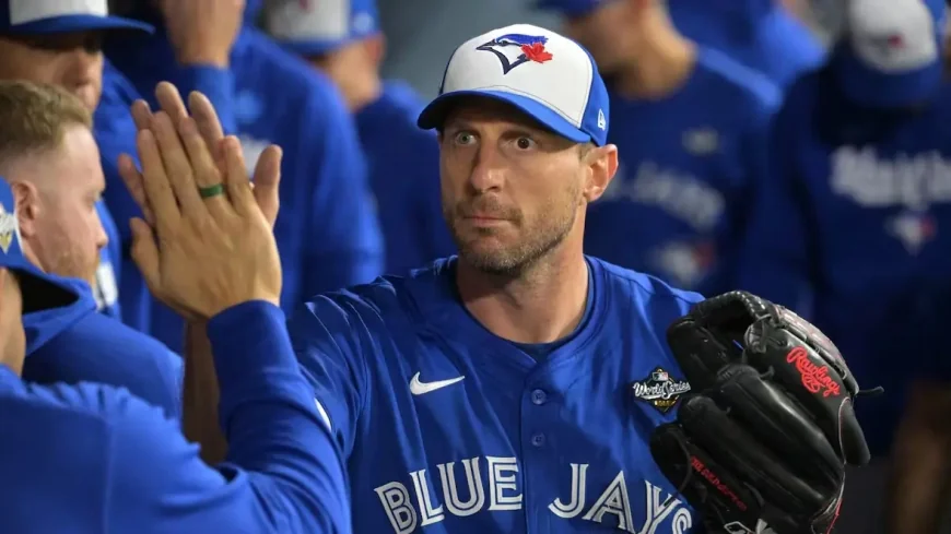 Max Scherzer of the Blue Jays will start Game 7 after the Dodgers