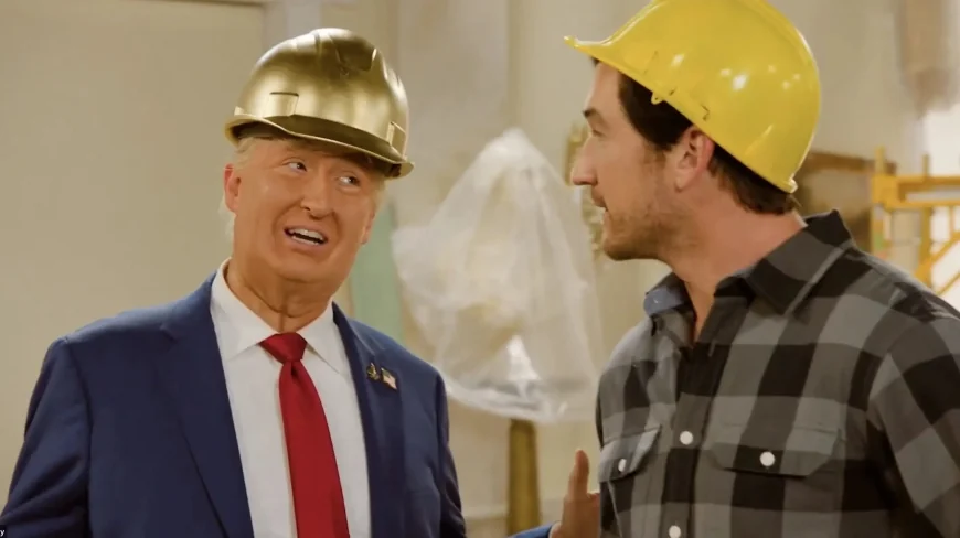 SNL: Property Brothers Help Trump Remodel White House
