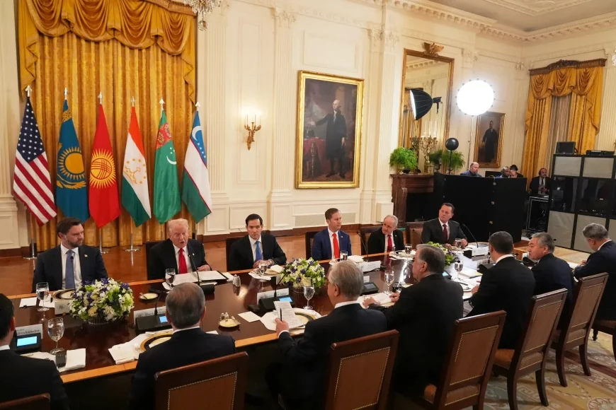 Trump hosts Central Asian leaders, US eyes rare earth metal