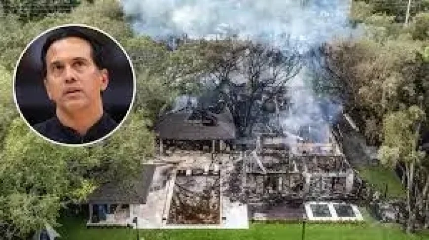 Massive fire destroys home owned by Heat coach Erik Spoelstra