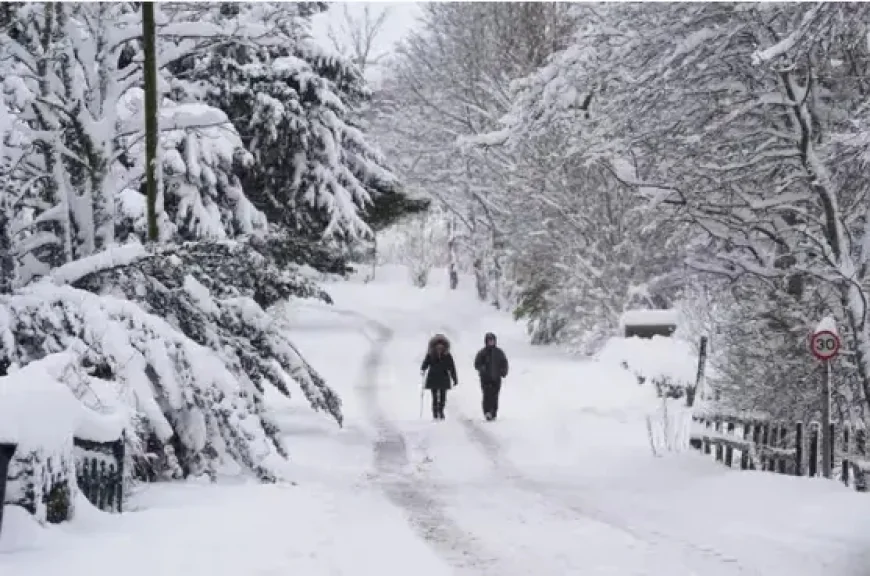 When will it next snow in the UK?