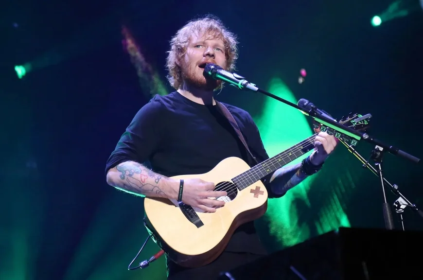 Ed Sheeran took partial credit for a move to overhaul music education in England.