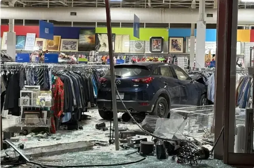 Man charged after crashing into Salvation Army storefront in Toronto: police