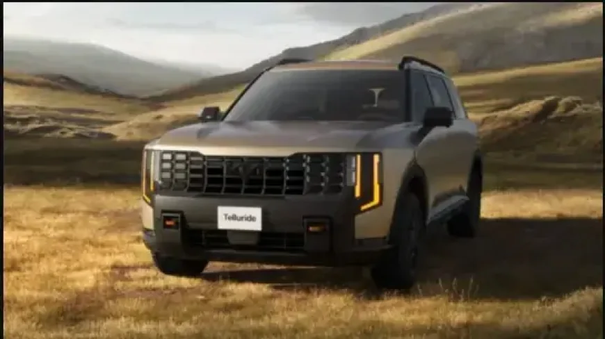 Kia previews next-generation Telluride SUV as a 'new benchmark' for the brand