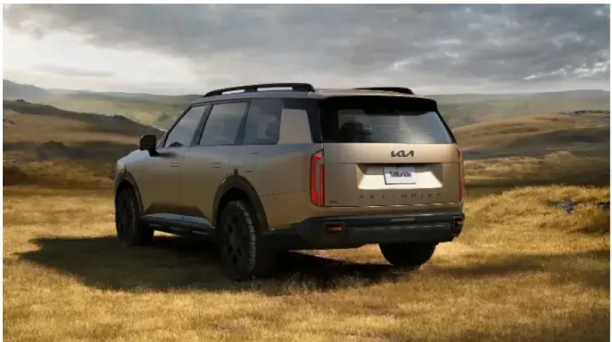 Kia previews next-generation Telluride SUV as a 'new benchmark' for the brand