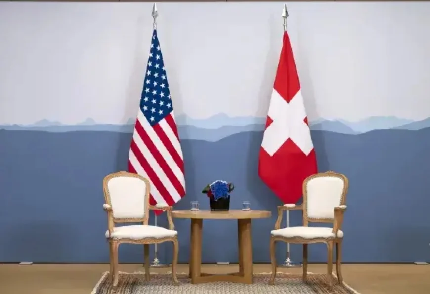 US and Switzerland working on a deal to cut tariffs by 39%