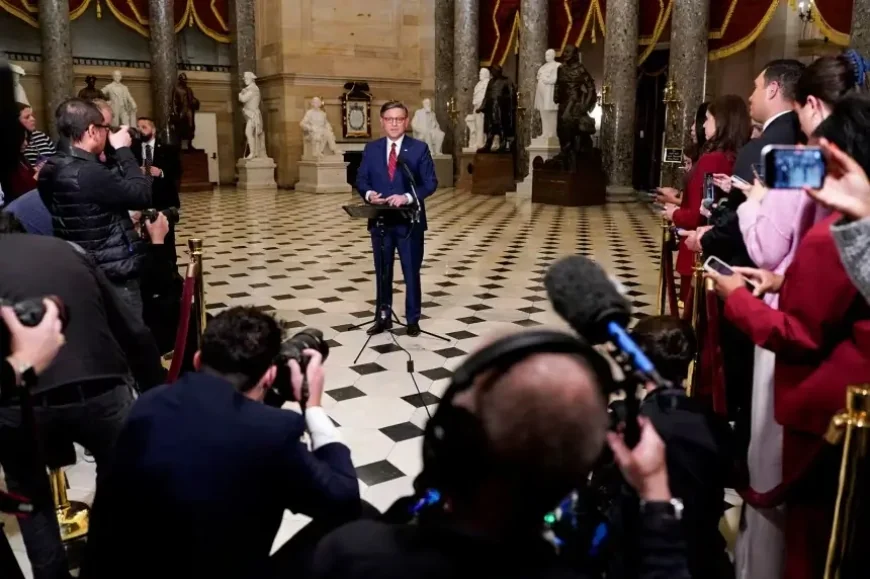 Johnson shifts strategy on Epstein files vote