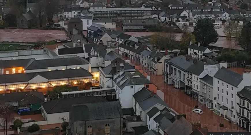 Flooding Chaos as Storm Claudia Strikes