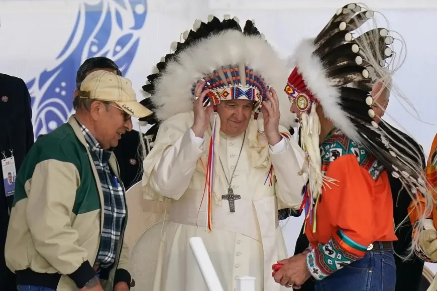 Pope returns 62 artifacts to Indigenous Canadians