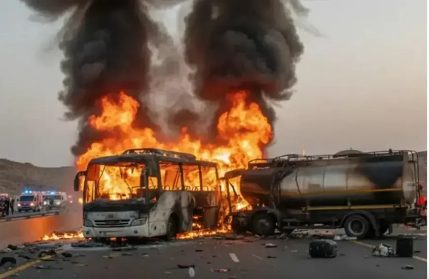 Dozens of Indian pilgrims feared dead in Saudi crash